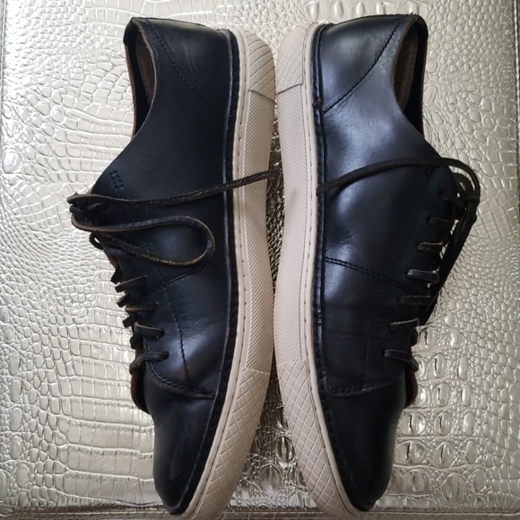 FRYE Brett Low Leather Sneakers - Picture 5 of 8